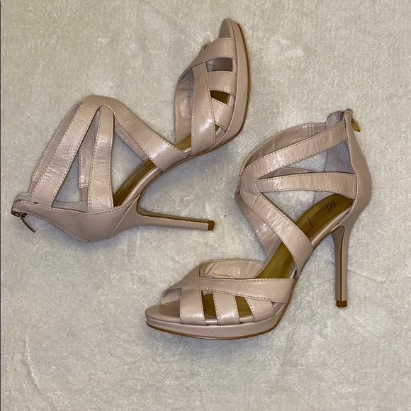 Marc Fisher Ziro Strappy Platform Shoes sz 7.5 - Picture 5 of 10